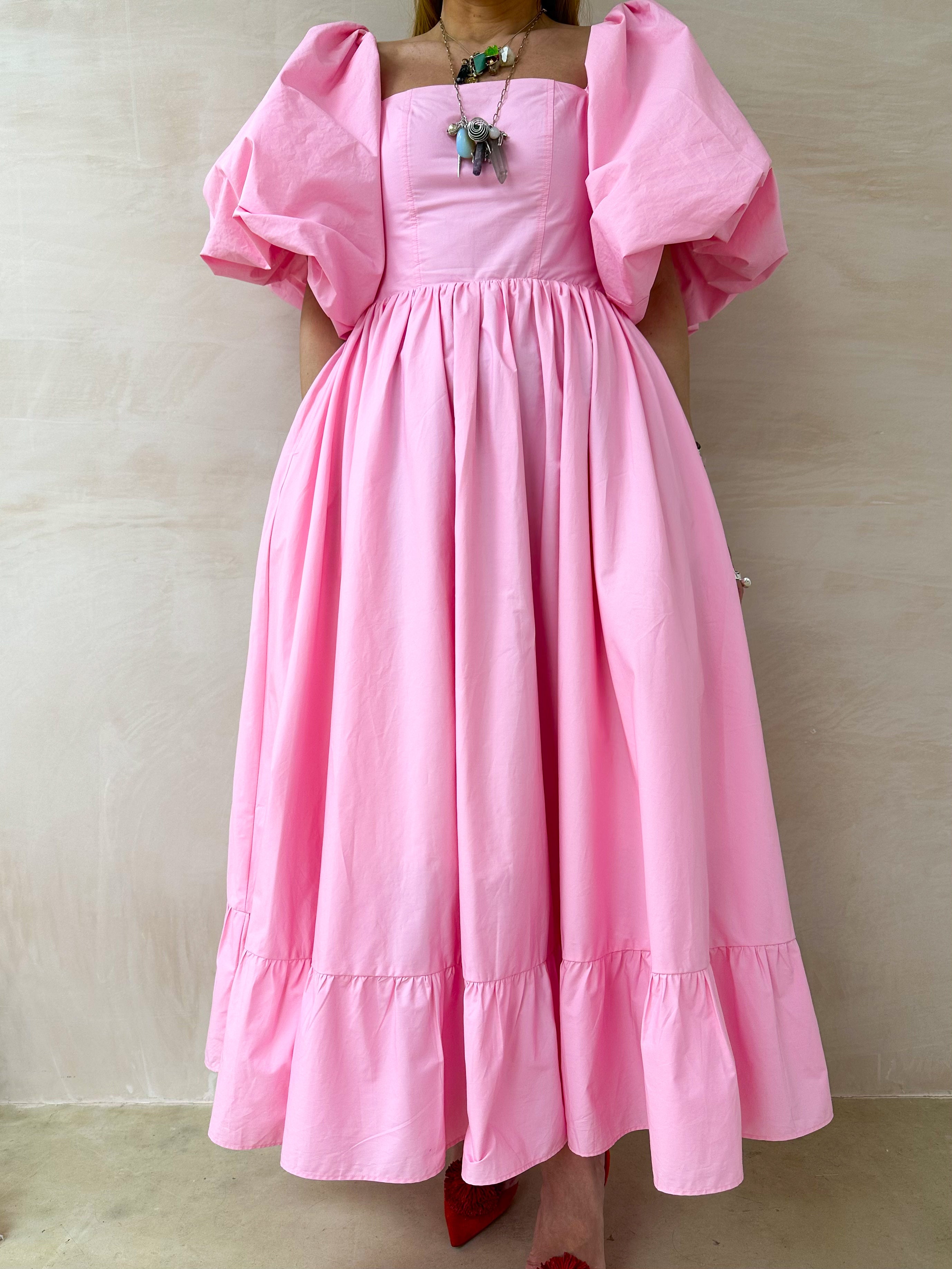 La Dolce Vita Midi Dress In Pink