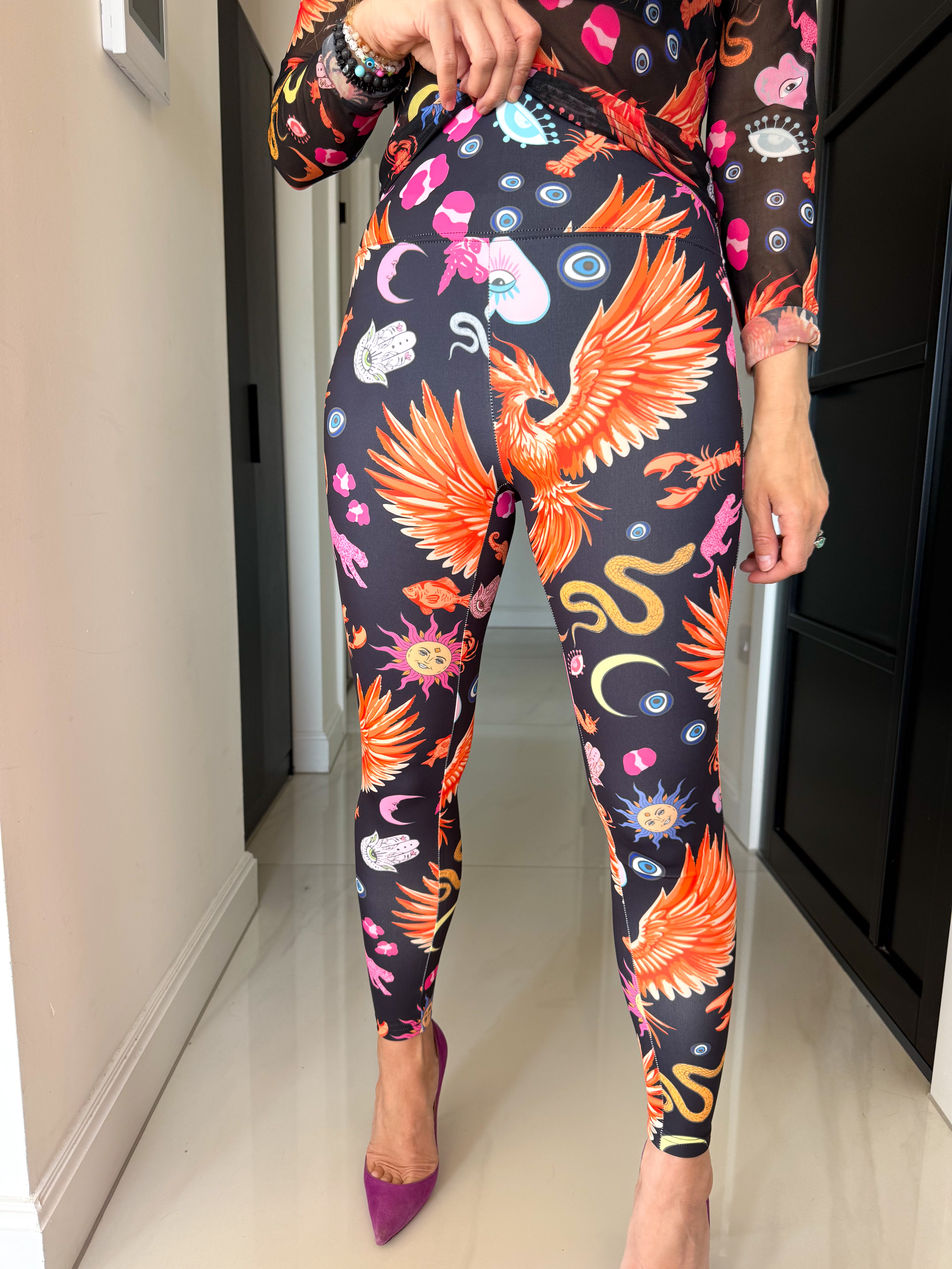 The Phoenix Lycra Leggings