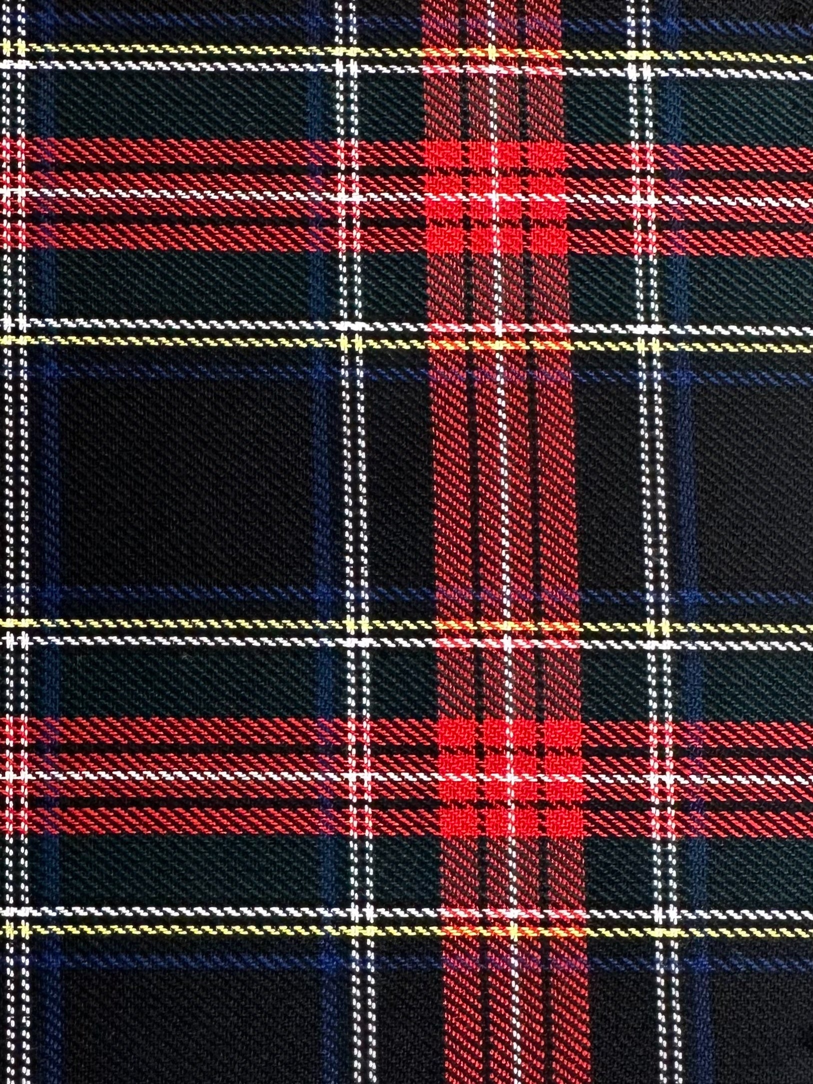 Muse Balloon Trousers In Navy/Red Traditional Tartan