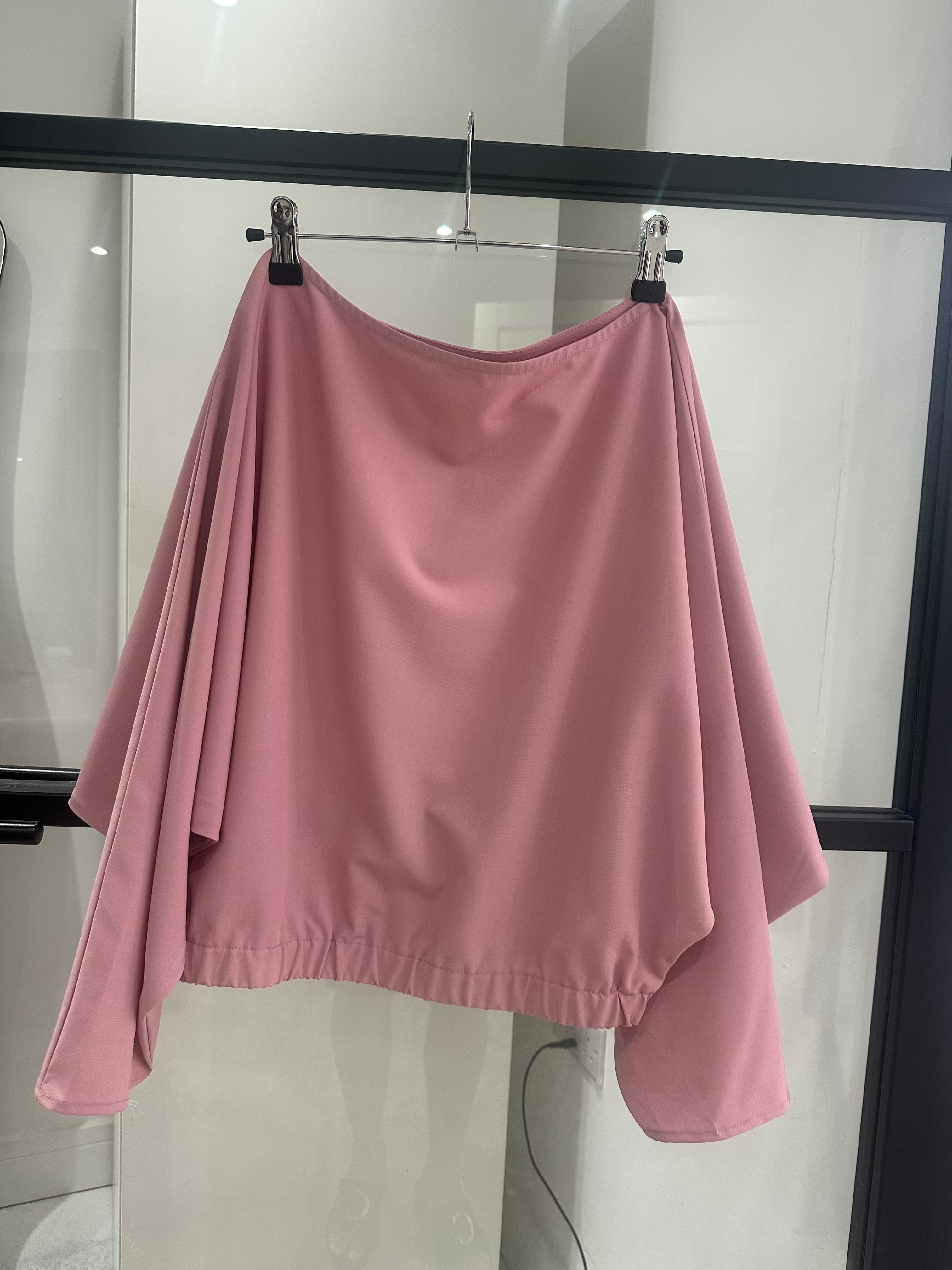 LOT 1 - Bardot off Shoulder Top In Pink