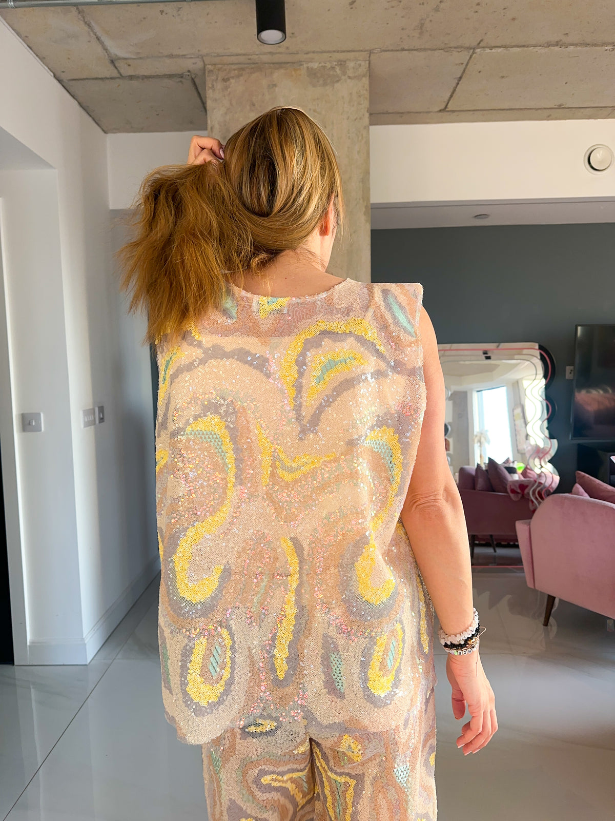 Fantasia Sequin Top