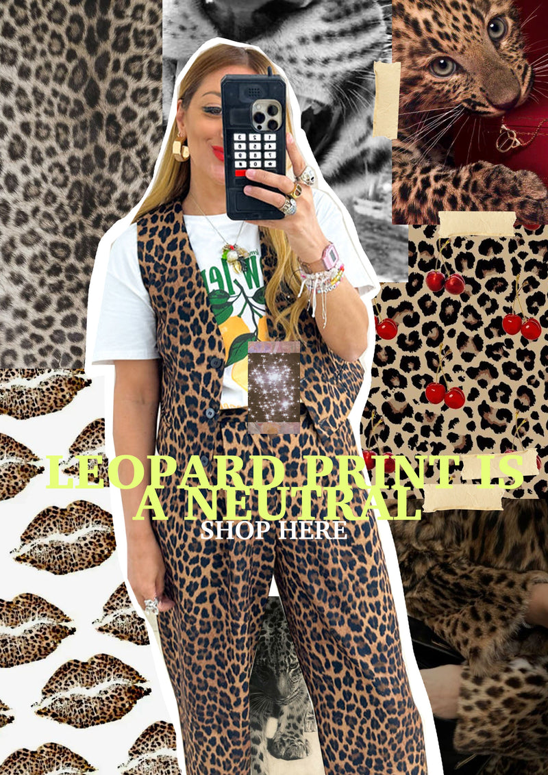 Explore our leopard print collection - bold and trendy fashion pieces