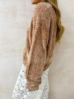 Soft Feel Slouch Jumper In Caramel