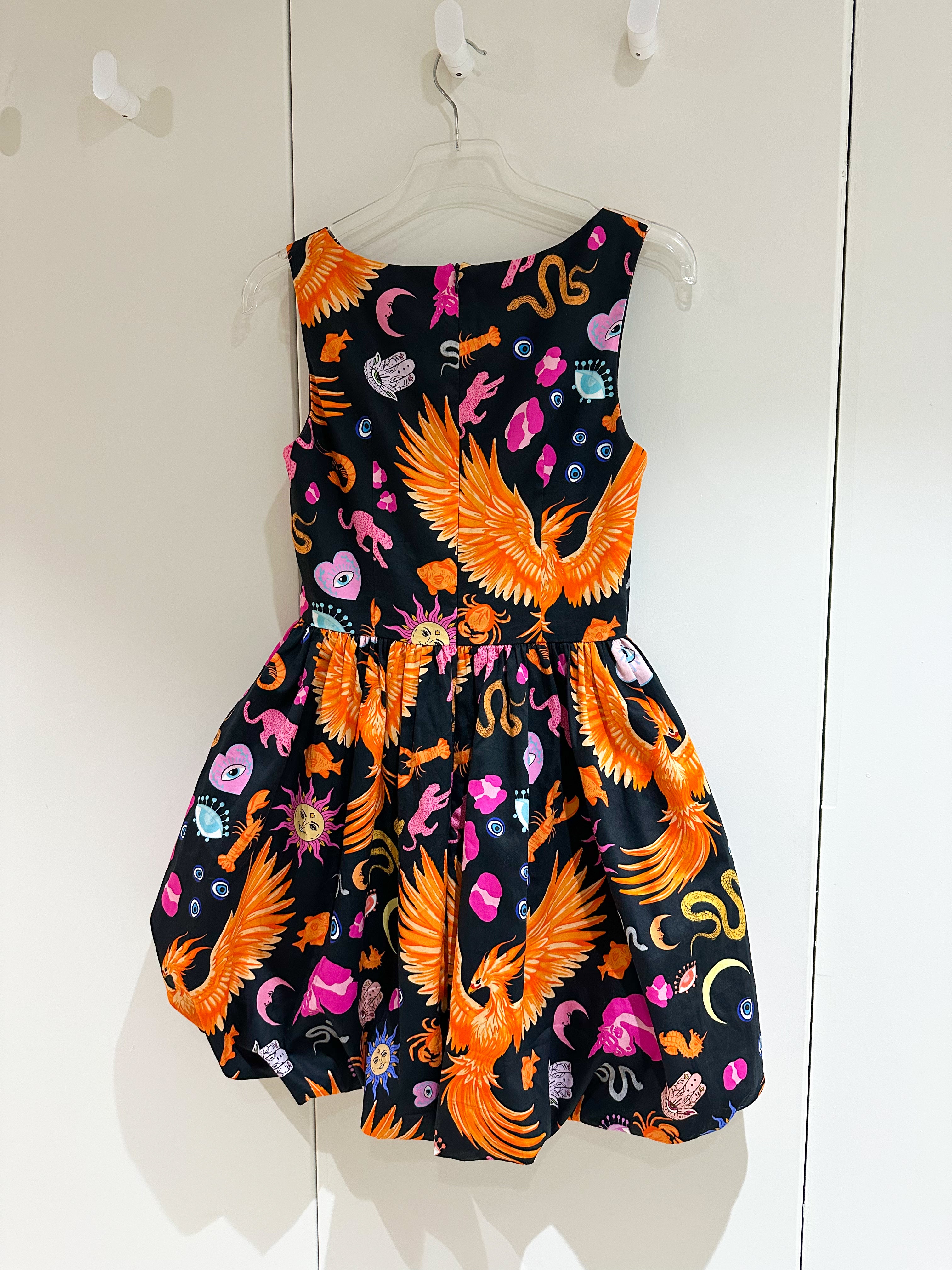 The Phoenix Puffball Mini Dress