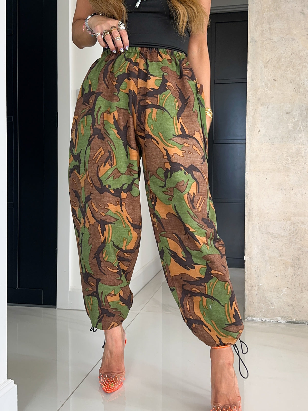 Core 0.2 Camouflage Balloon Trousers