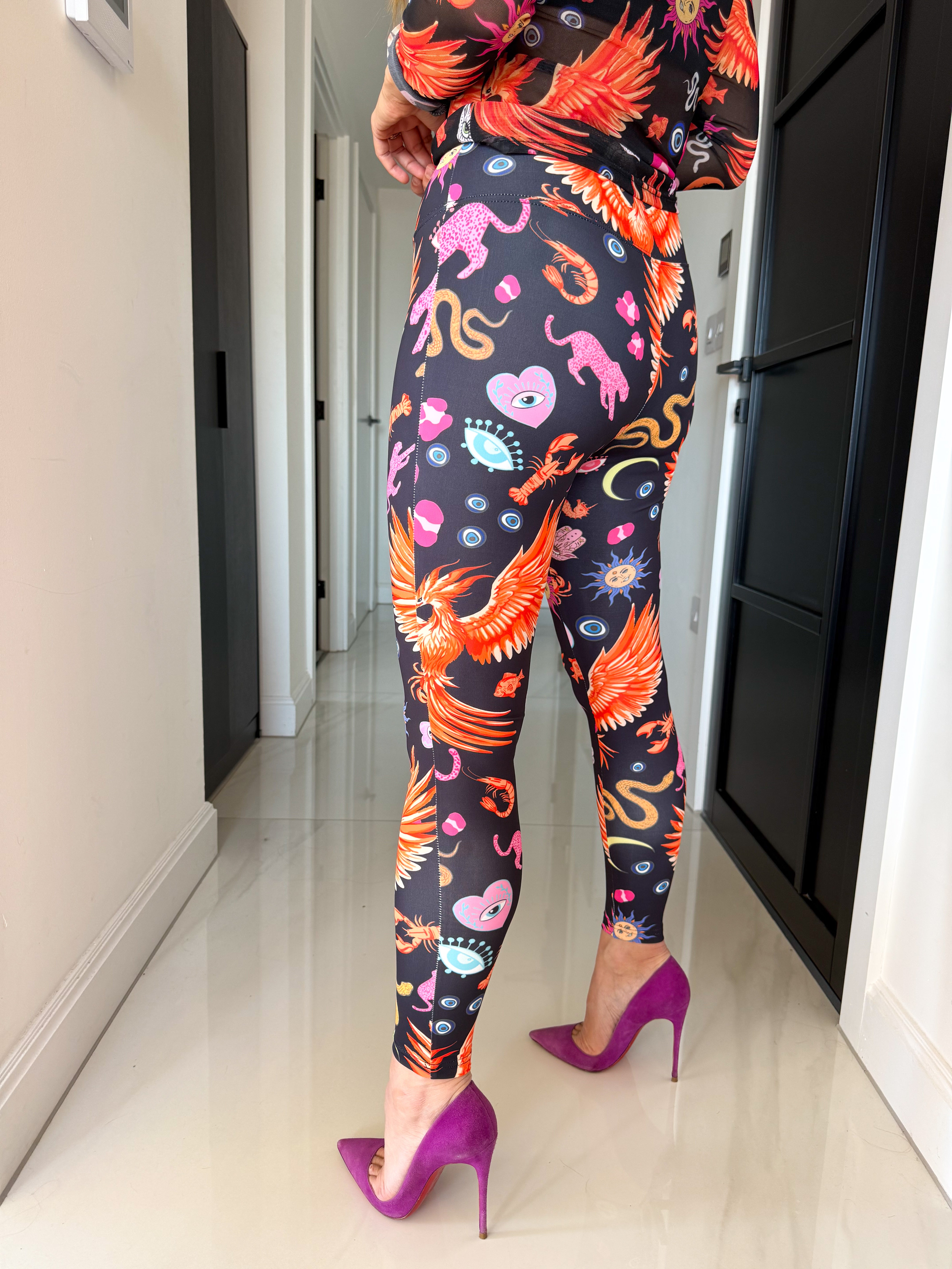 The Phoenix Lycra Leggings