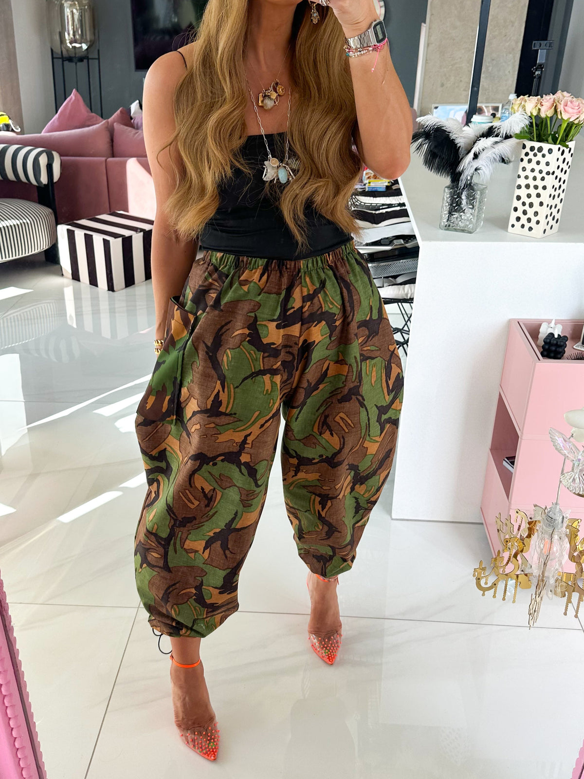 Core 0.2 Camouflage Balloon Trousers