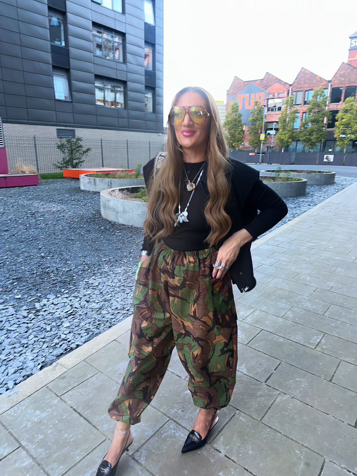 Core 0.2 Camouflage Balloon Trousers
