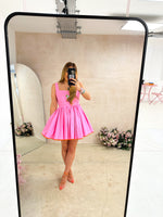 Sabrina Mini Dress In Pink