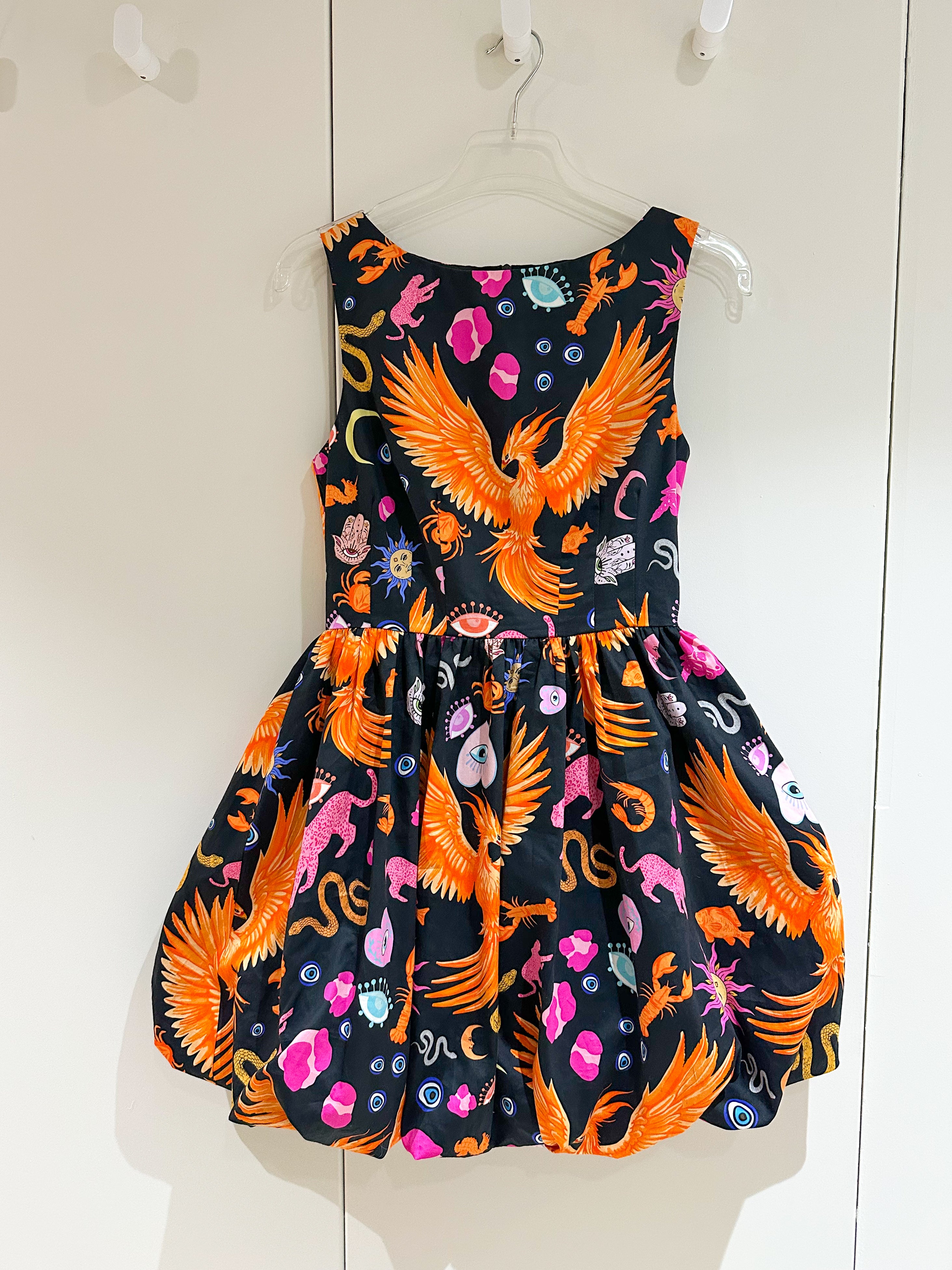 The Phoenix Puffball Mini Dress