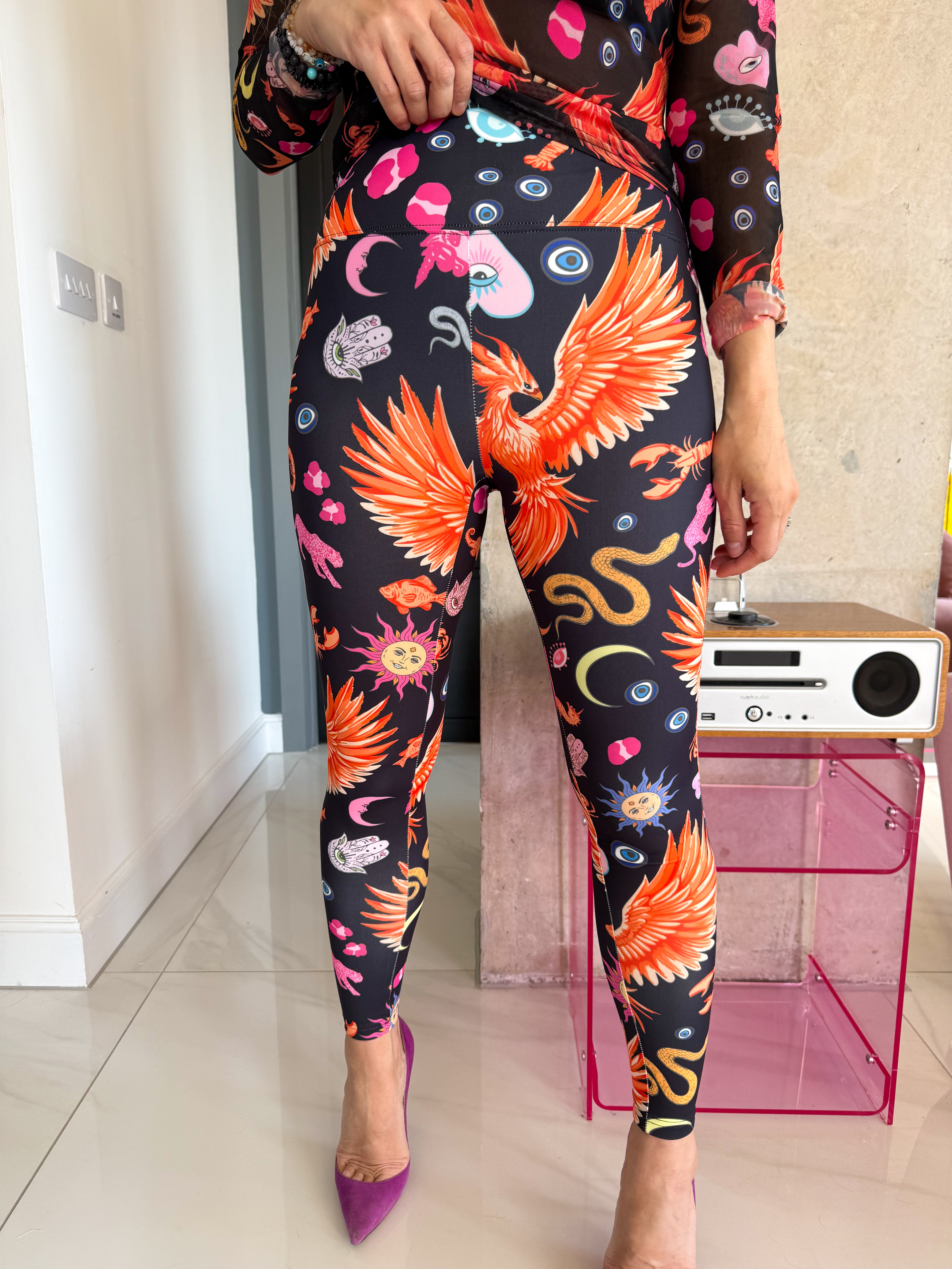 The Phoenix Lycra Leggings