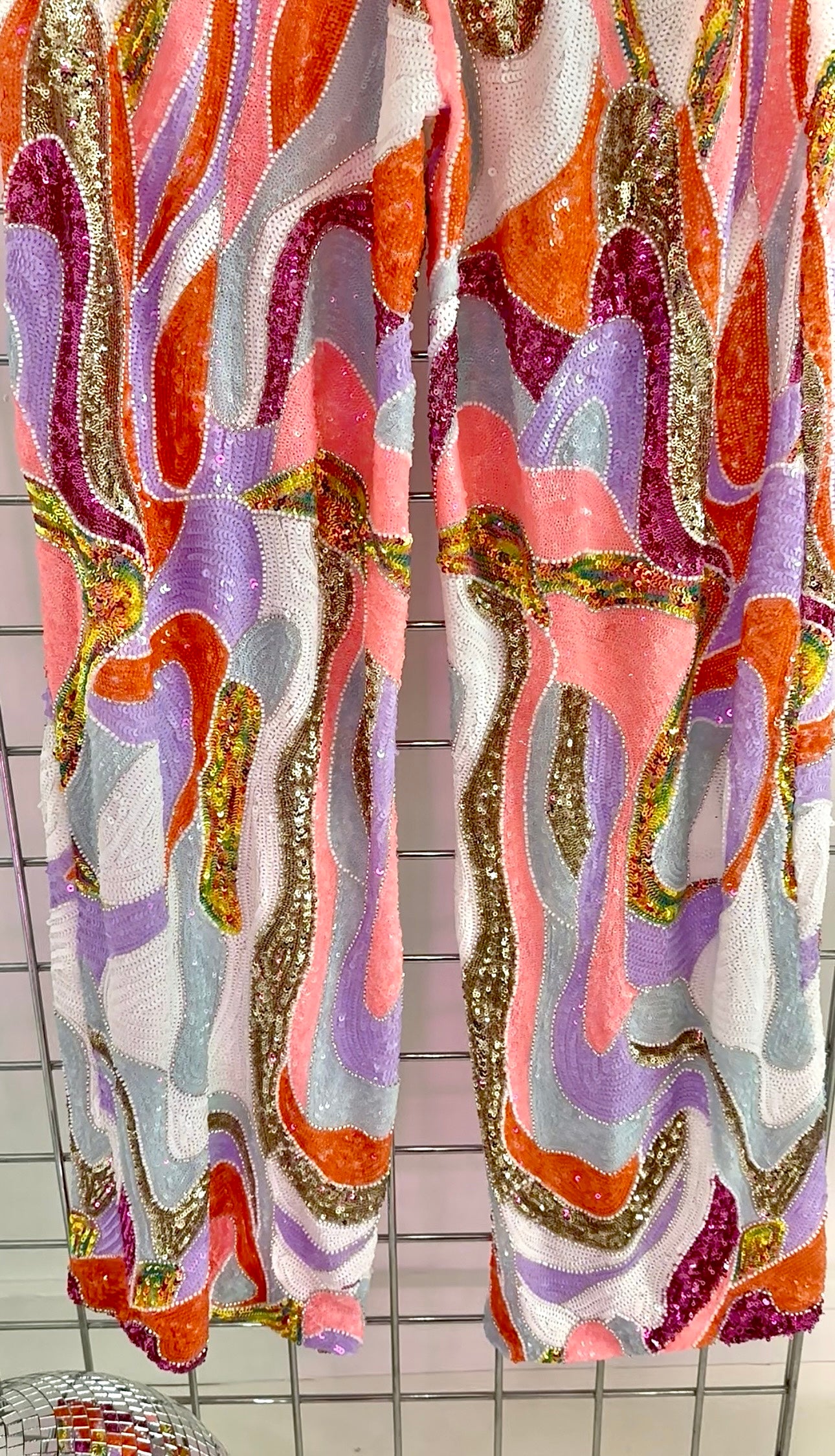 The Ibiza Luxe Beaded Sequin Trousers