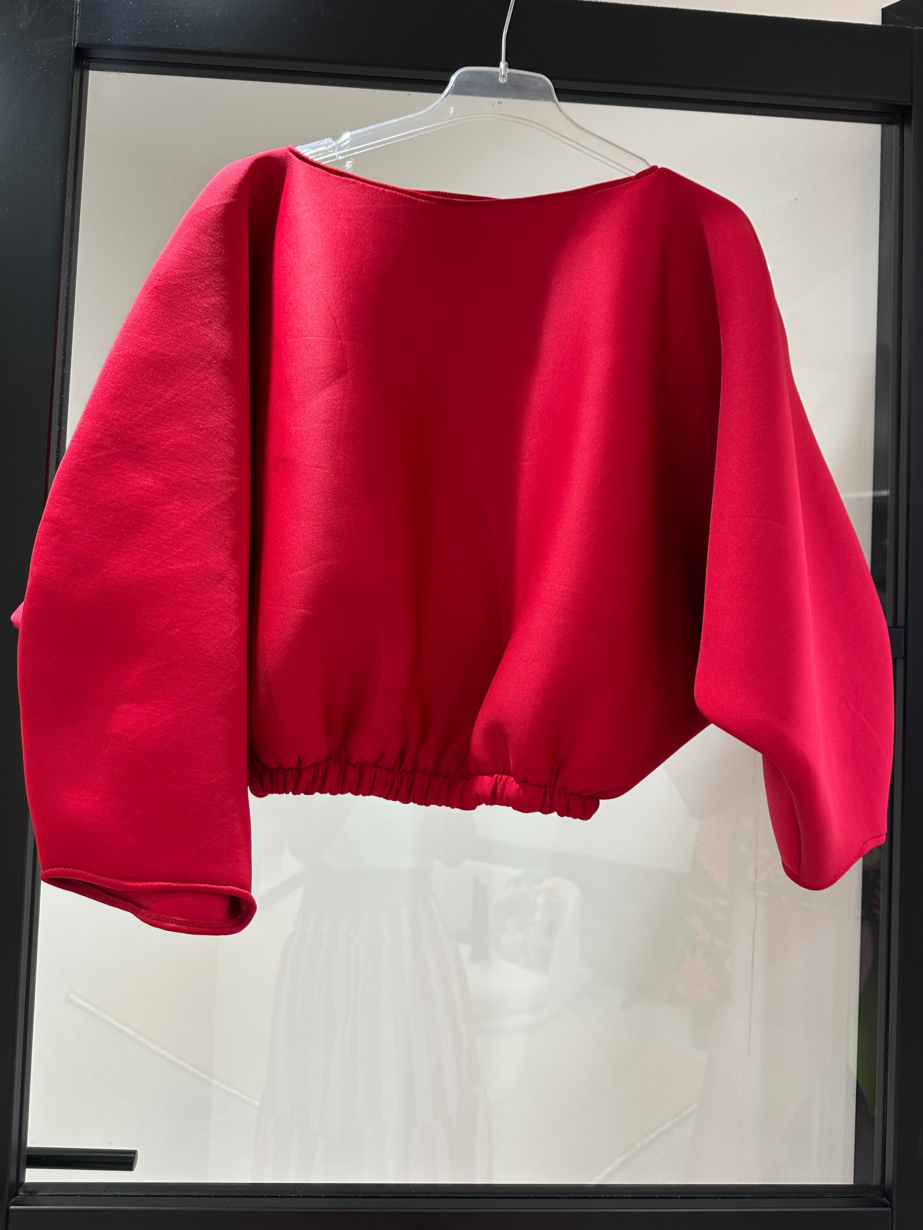 LOT 12 - Red Scuba Top