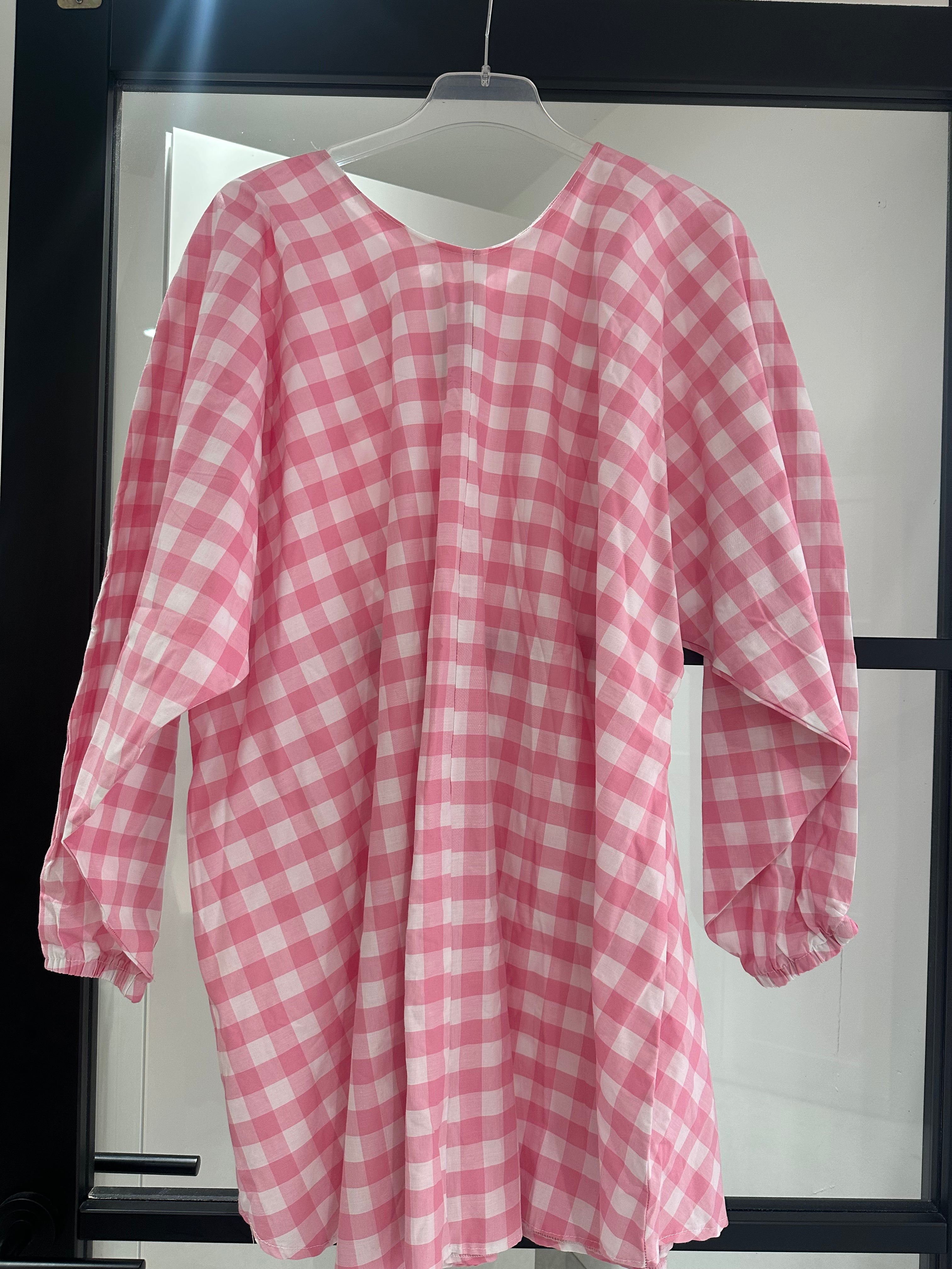 LOT 28 - Olivia Dress In Pink/White