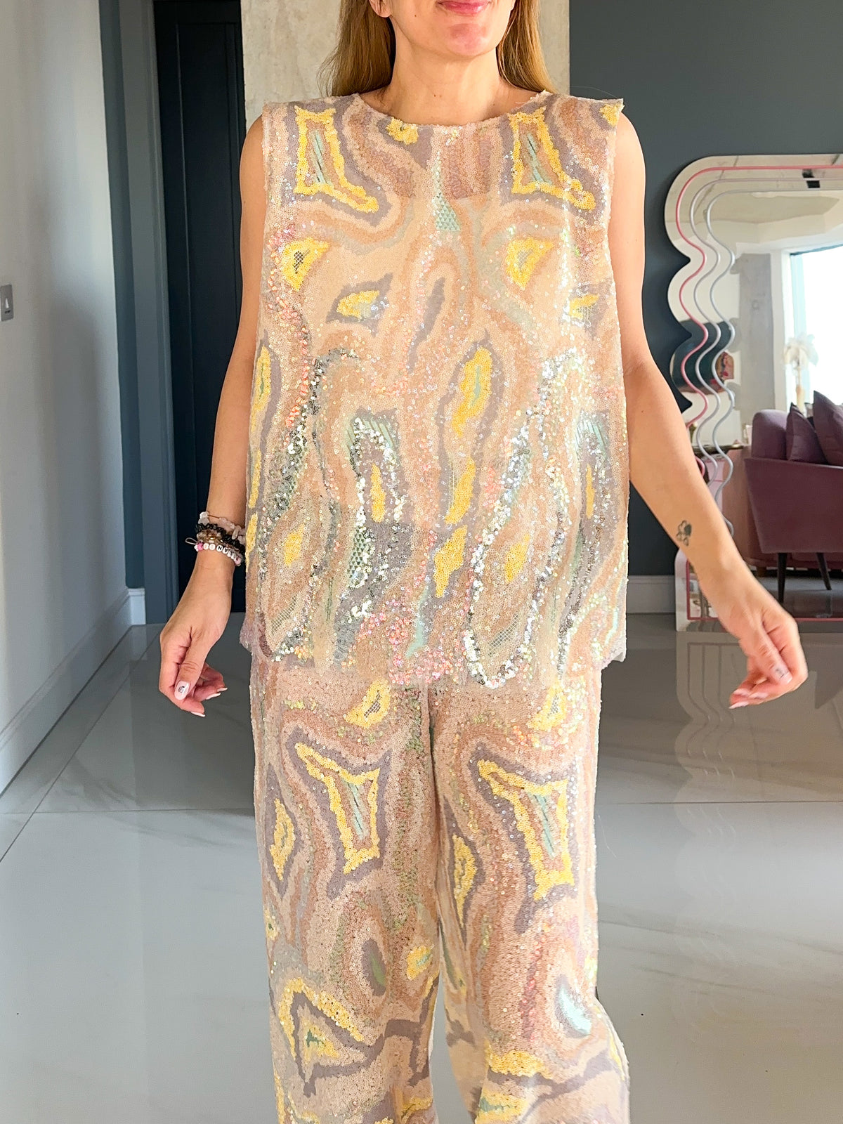 Fantasia Sequin Top