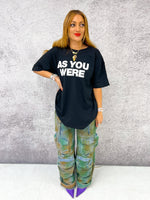 Liam Gallagher 'As You Were' T-Shirt In Black