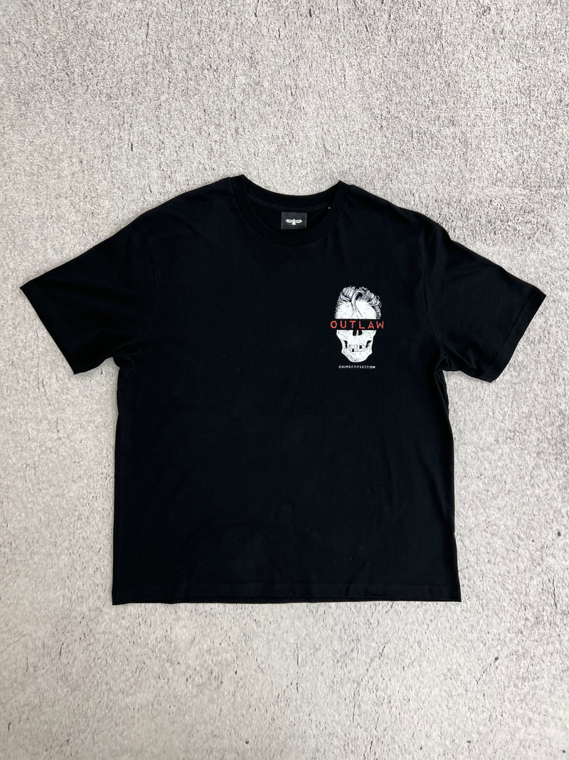 'Outlaw' T-Shirt In Black