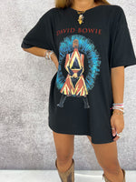 David Bowie ‘Live And Well’ Tee In Black