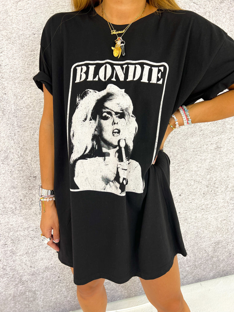 Blondie ‘Presente Poster’ Tee In Black
