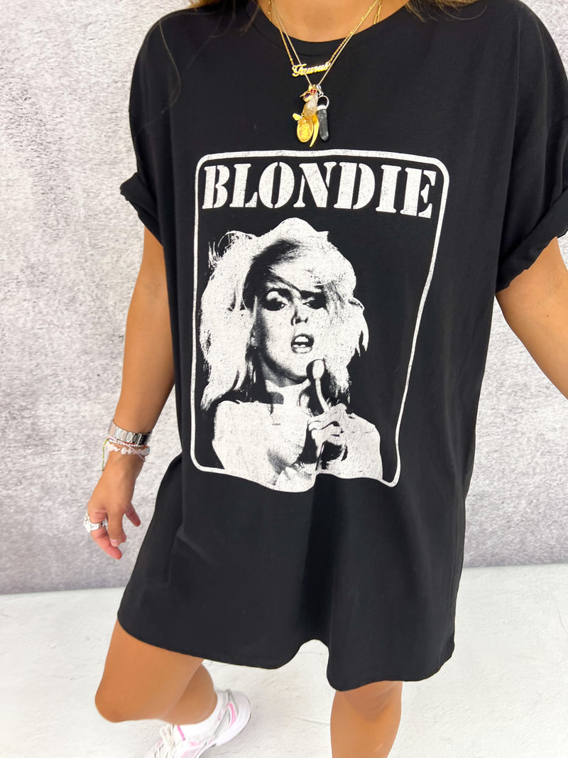Blondie ‘Presente Poster’ Tee In Black