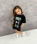 Kiss 'Made For Lovin' You Kids Tee In Black