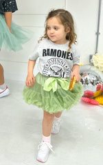 Ramones 'Presidential Seal' Kids T'Shirt In Light Grey