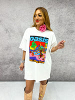 Oasis 'Be Here Now' Tee In White