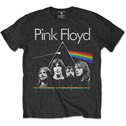 Pink Floyd Band And Pulse Kids T-Shirt In Grey